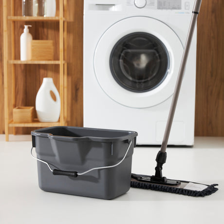 Rotho basic rektangulær spand 12l antracit