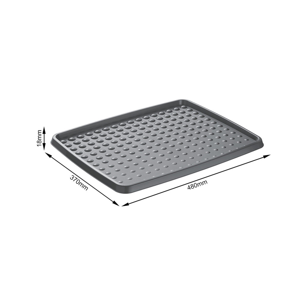 Rotho drops skomåtte 48x48 cm antracit