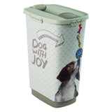 Rotho cody hundefoderbeholder 50l cappuccino sand