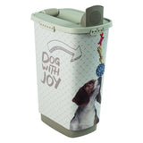 Rotho cody hundefoderbeholder 50l cappuccino sand