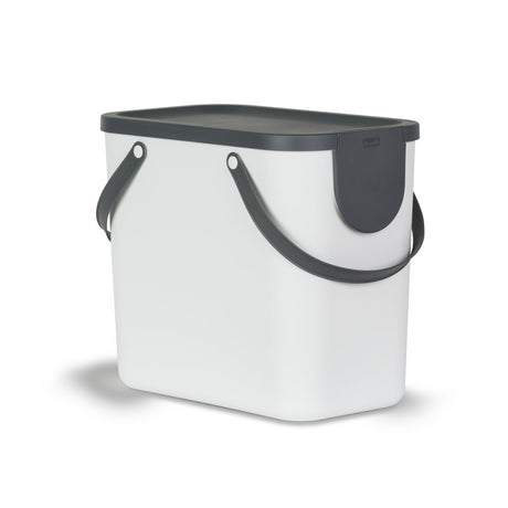 Rotho albula affaldsudskillere - bpa fri - 25l - hvid