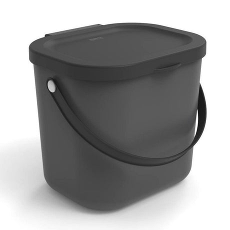 Rotho albula affaldsudskillere - organisk affaldsspand - 6l - sort