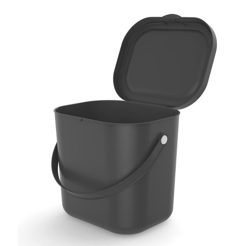 Rotho albula affaldsudskillere - organisk affaldsspand - 6l - sort