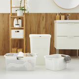 Rotho landvaskeopsamler 55l hvid