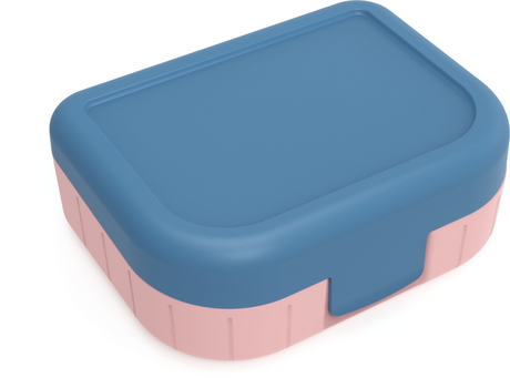 Rotho lunchbox to go memory kids 1l horizon blauw