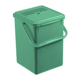 Rotho biokompostspand - organisk affaldsspand 8l - BPA fri - inklusive kulfilter - grøn.