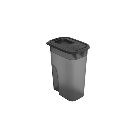Rotho flo dyrefoderbeholder 4,1 l antracit gennemsigtig