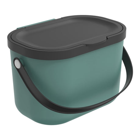 Rotho albula affaldsudskillere - organisk affaldsbeholder - 3,2l - genbrugsmateriale - grøn
