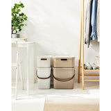 Rotho albula dekorationsopbevaringsboks 20l cappuccino