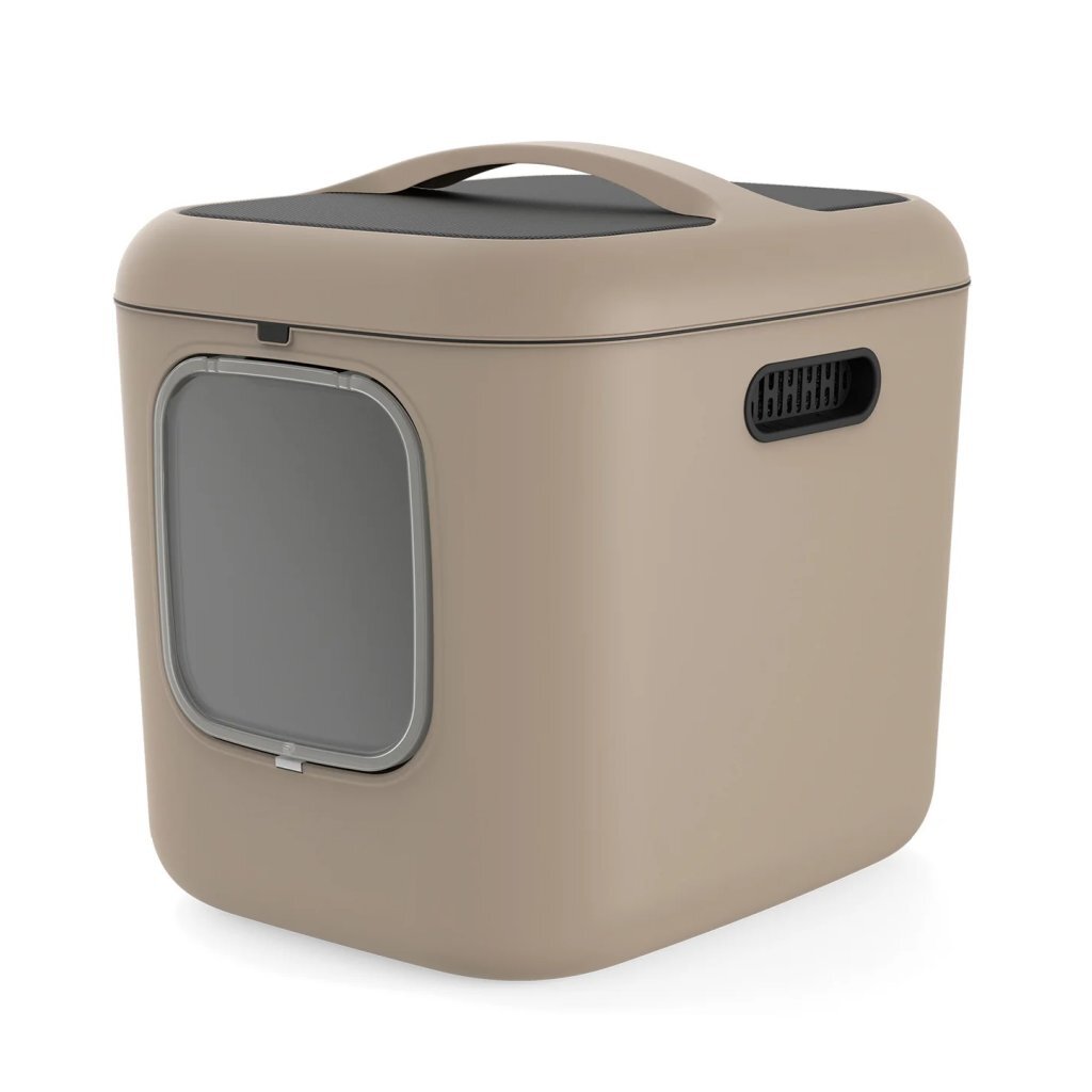 Rotho mypet biala xl kattebakke 61,4x49,2x57,6 cm beige