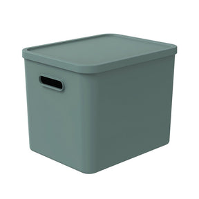 Rotho kayo multi box 37x29x29.5 cm 27l sage green