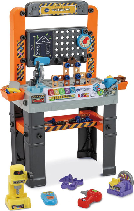 Vtech mit interaktive arbejdsbord legetøj - børneværktøj - pædagogisk interaktivt legetøj - gave - børnelegetøj 3 år