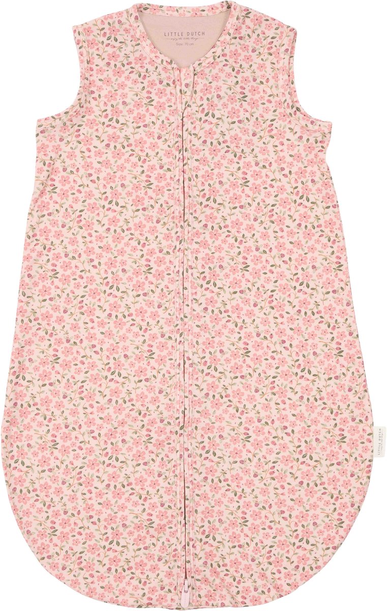 Little dutch slaapzak zomer 110 cm - roze - maat 110 cm - fairy garden - fairy floral