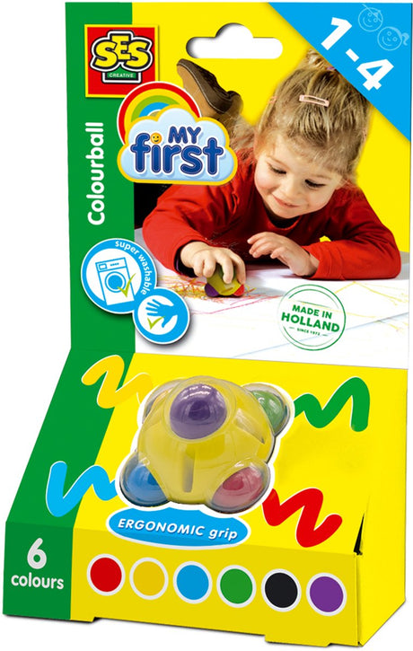 Ses creative ses min første farvekugle