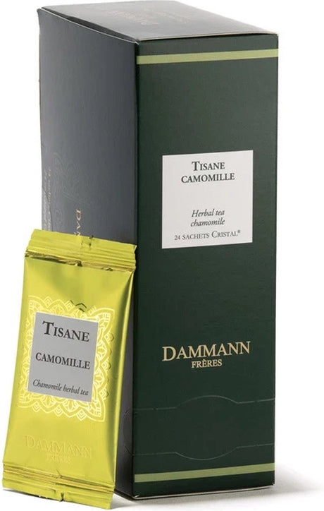 Dammann frères - camomille - 21 krystal teposer - urtete