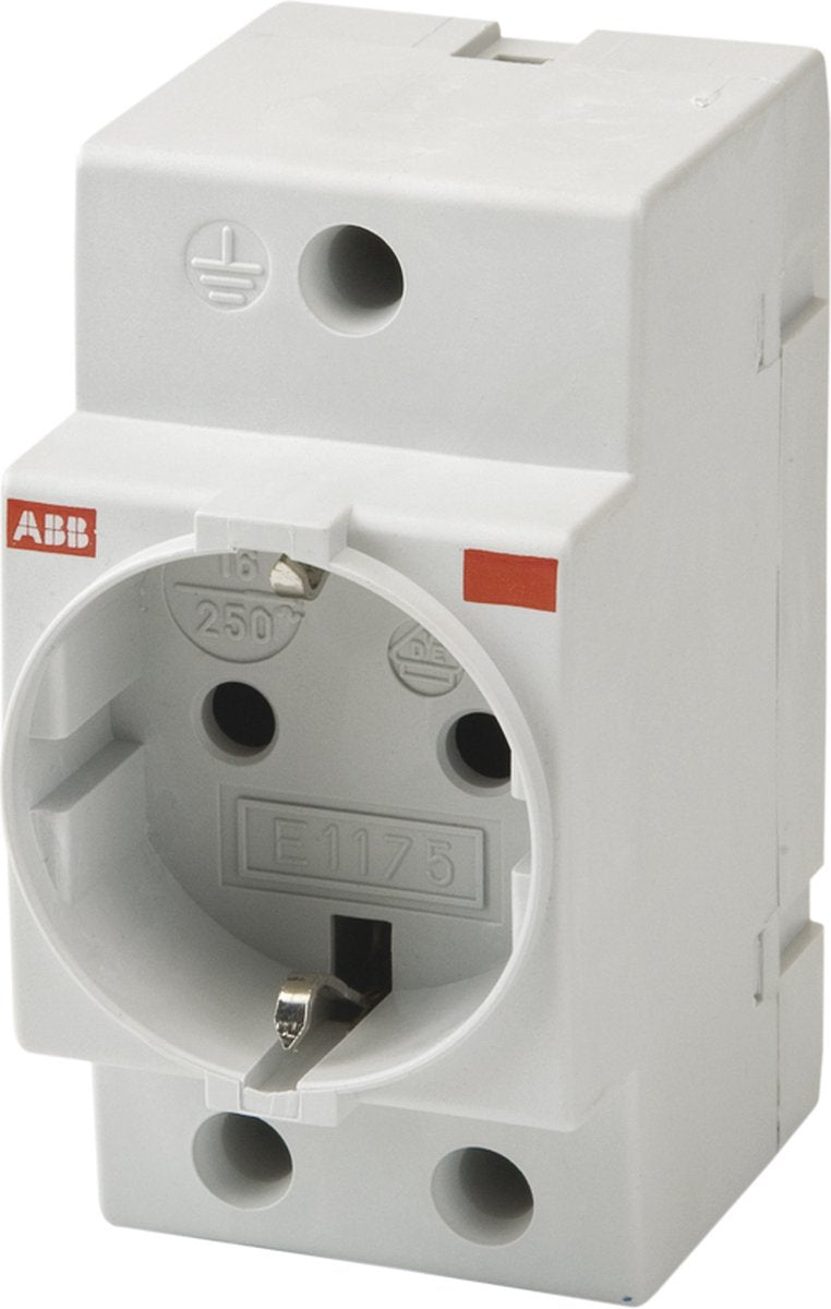 Busch-jaeger abb system pro m kompakt modulopbygget vægstikkontakt - 2csm210000r0721 - e2ks3