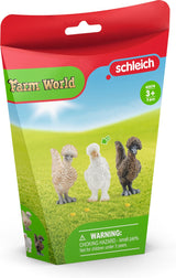 Schleich farm world chicken friends - legefigur sæt - børnelegetøj til drenge og piger - 42574