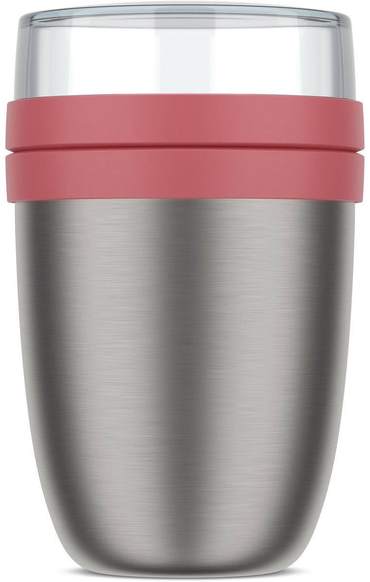Mepal isoleer lunchpot ellipse - 500 ml - thermos lunchbox - vivid mauve