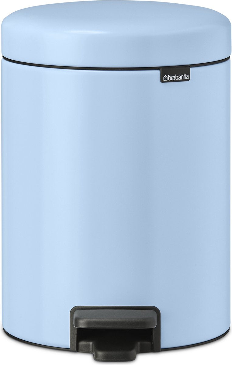 Brabantia newicon affaldsspand - 5 liter - badeværelse - drømmende blå