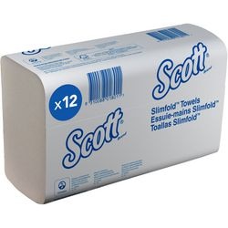 Papirhåndklæder scott slimfold 5856 papir