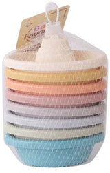 Lobbes legetøj fx badebåde pastel, 8 stk.