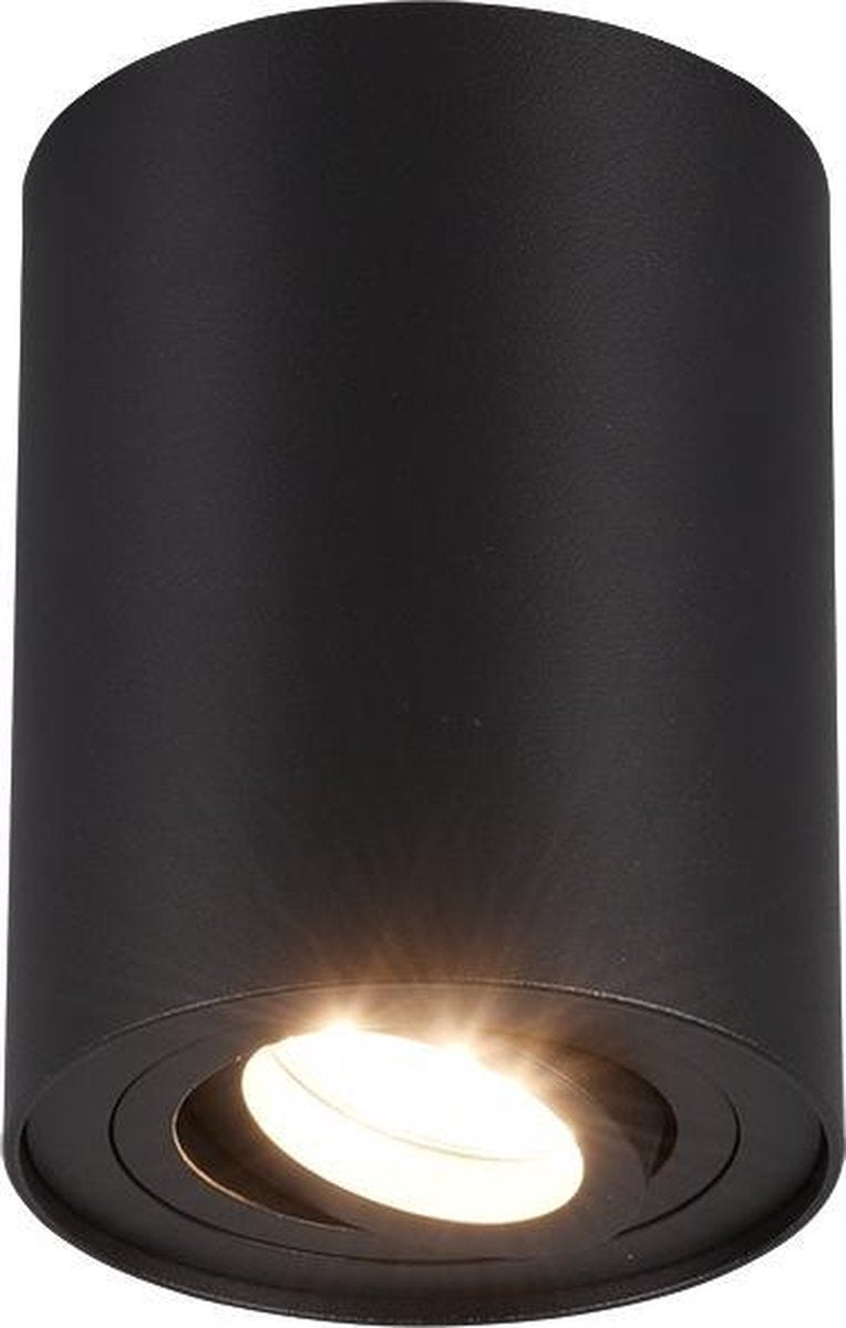 Trio cookie - loftslampe - sort mat - ekskl. 1x gu10 35w