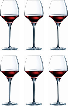 Kokkesommelier åbner vinglas - rundt - 400 ml - klart - sæt-6