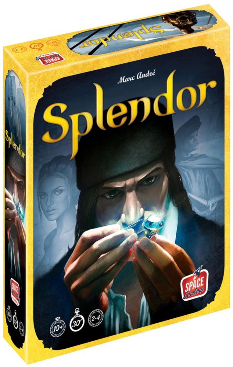 Space cowboys pragt - grundlæggende spil - brætspil