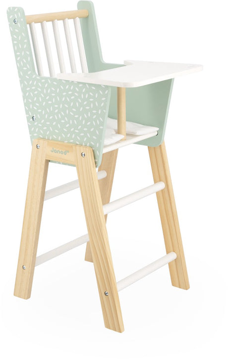 Janod - zen - dukkestol - til dukker op til 42 cm - inklusive pude