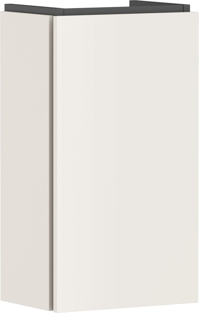 Hansgrohe xilesa e - badeværelsesmøbel - 340 240mm størrelse - til springvand - venstre hængsel - sand mat beige