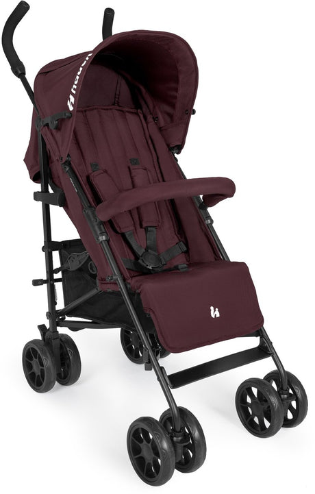 Hauck fold n care - letvægts buggy med hætte til rejser - brombær