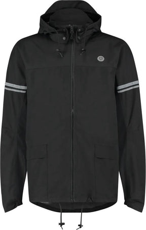 Agu section regenjas ii essential heren - zwart