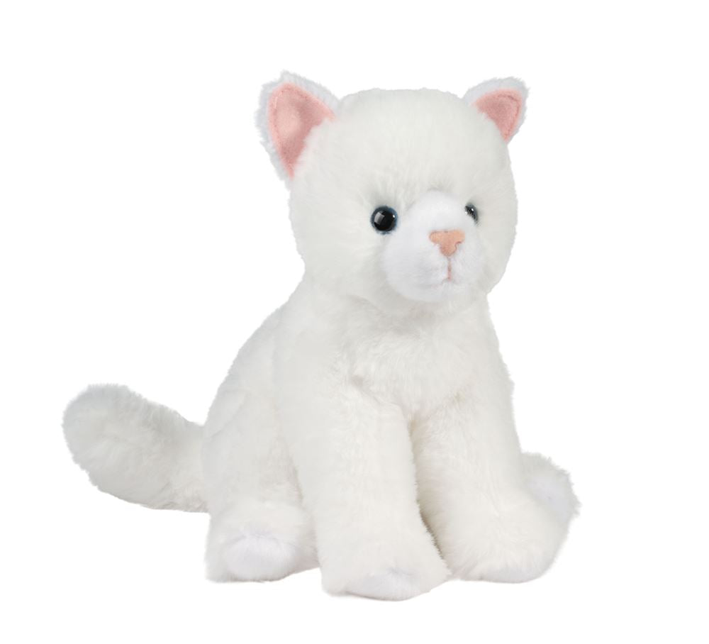 Winnie hvid kat mini blødt douglas legetøj