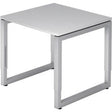 Bach skrivebordshammer vrs08 5 melamin 80x80cm grå
