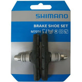 Bremseklodser M70T4 V-Brake Rummi Sort sølv