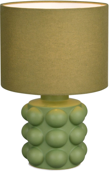 Rl lev dit lys reality kate - bordlampe - grøn - ekskl. 1x e14 4 w - ledningskontakt