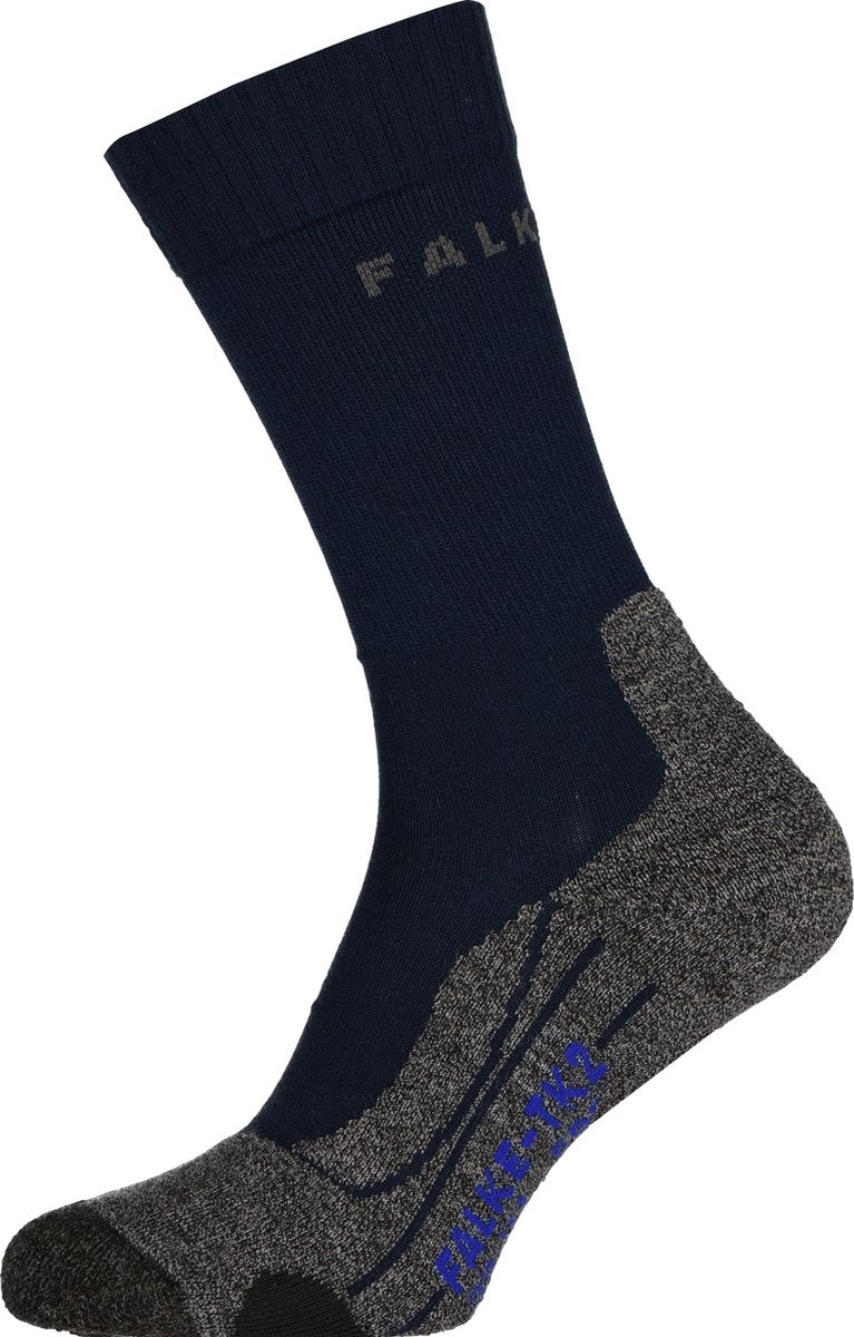 Falke tk2 cool anti-blister tyk lyocell funktionelt materiale gåstrømper herre blå - str. 44-45