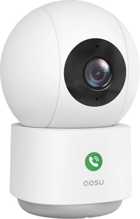 Aosu indoorcam p1 pro - 4mp indendørs sikkerhedskamera - 360° visning - bevægelsesdetektion - alexa