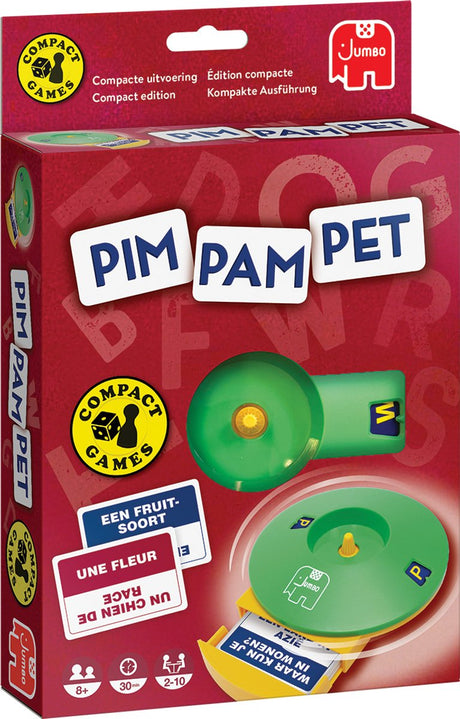 Jumbo pim pam pet travel edition barneleg