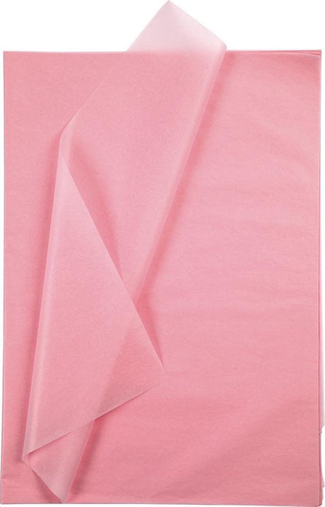 Creativ company cc silkepapir 50x70 cm pink 25 ark