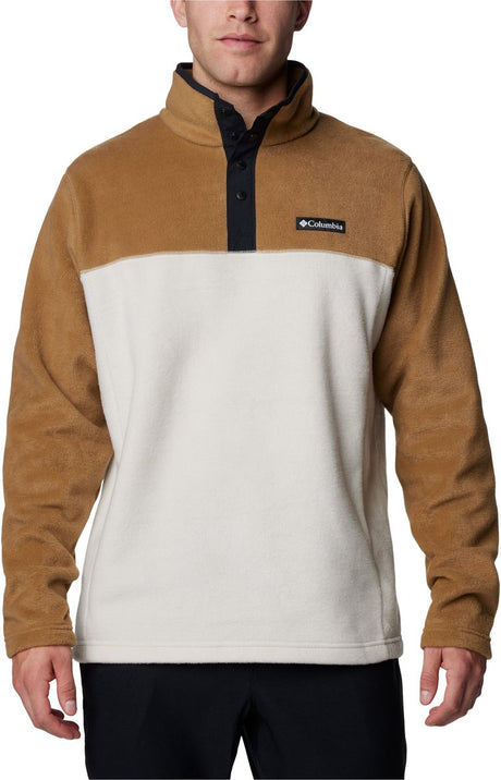 Columbia Steens Mountain™ Half Snap II udendørs sweater til mænd - mørk sten, delta, sort