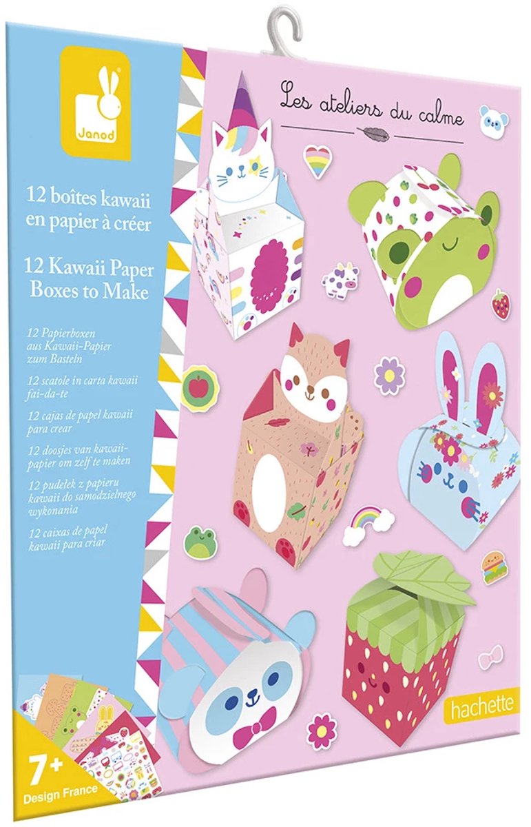Janod - les ateliers du calme - folde kawaii kasser