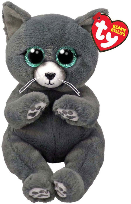 Ty hue babymaver binx kat blå, 15 cm