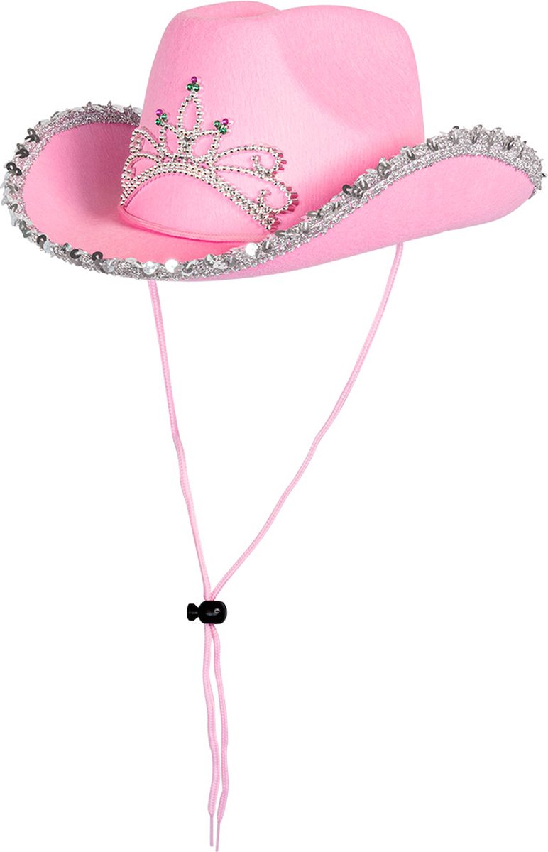 Boland børnehue glimmer pink