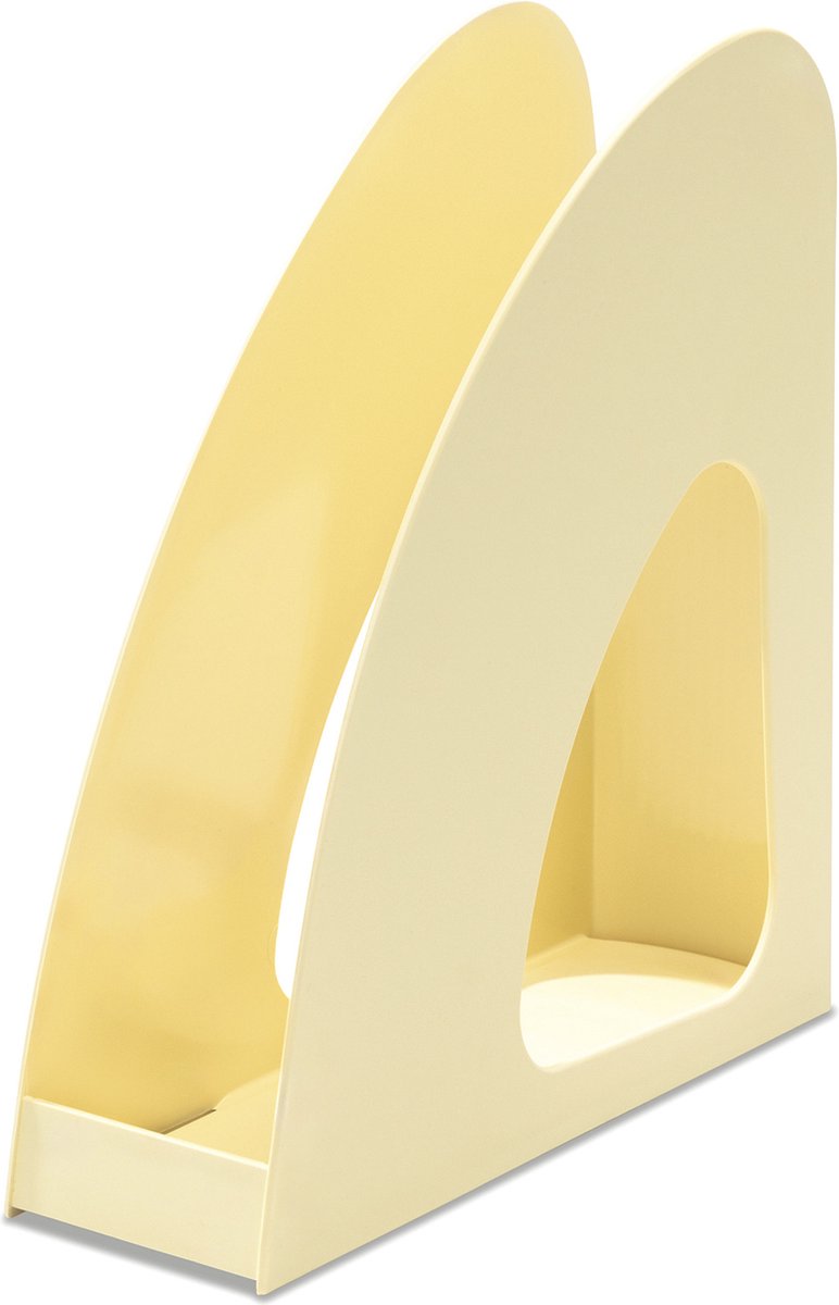Han tijdschriftencassette - re-loop - 100% gerecycled - pastel geel - formaat a4 c4 - ha-16218-815
