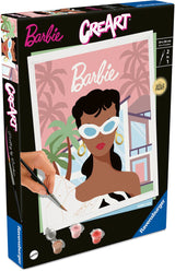 Ravensburger maling efter nummer barbie 1959 kreativ pakke voksne.