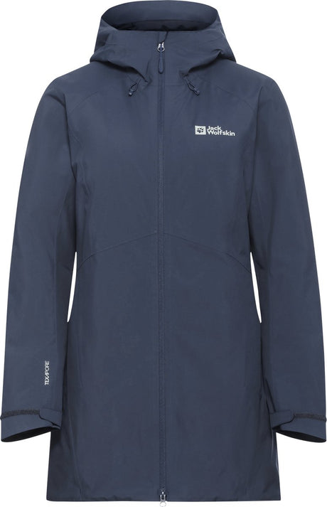 Jack wolfskin heidelstein isoleret midnatshimmel vinterjakke kvinder