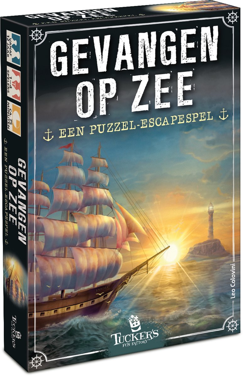 Tucker's fun factory gevangen op zee - non-destructief puzzel-escapespel