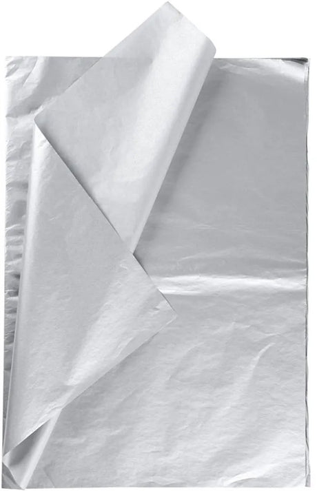 Creativ Company Tissue Paper Silver 6 Sheets 14 Gr, 50x70cm