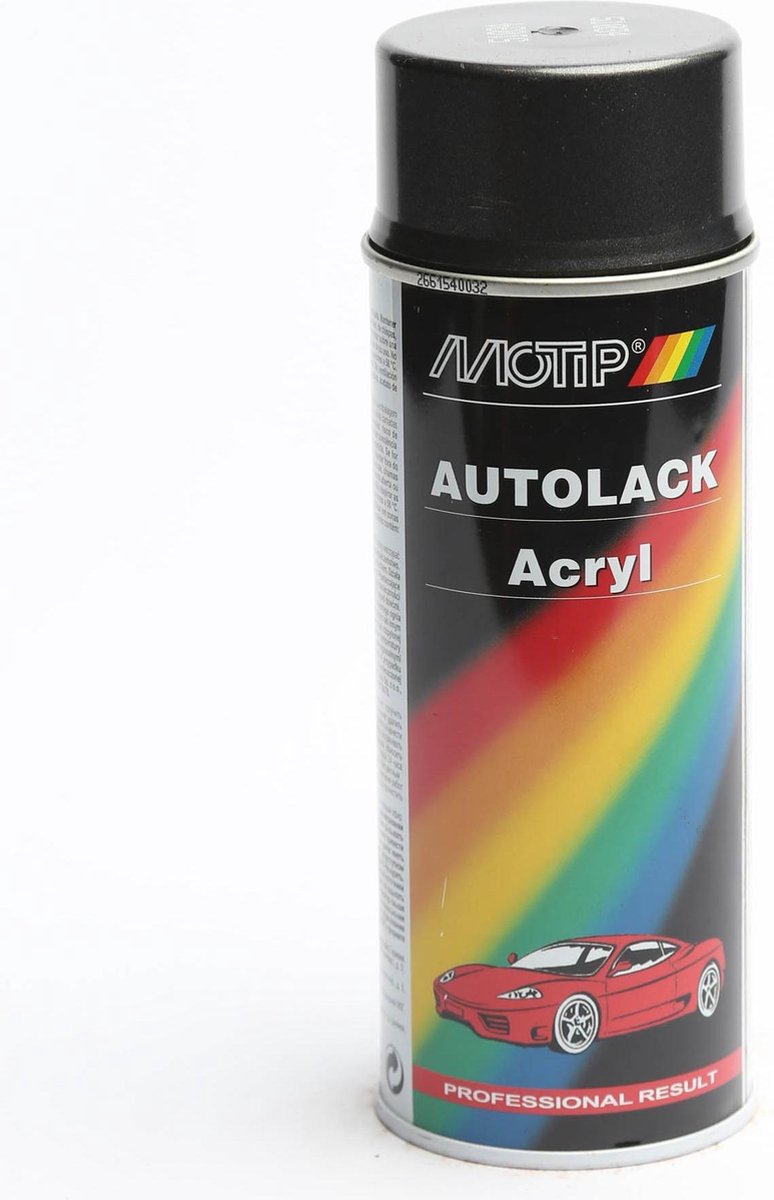 Motip 51034 - billak spraydåse - grå metallic - 400ml
